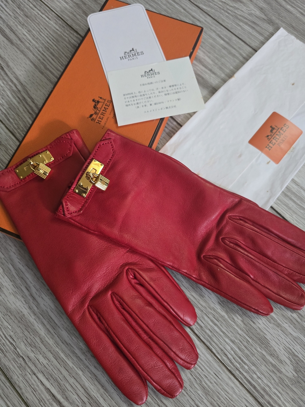 Hermes Kelly Gloves